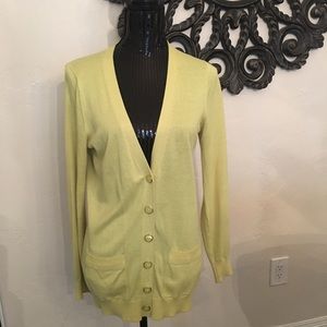Banana Republic size M,  yellow sweater